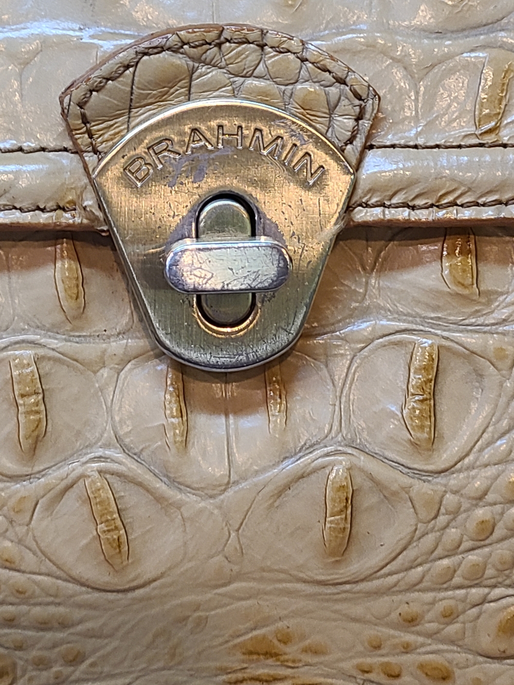 Brahmin Vintage Selia Melbourne Satchel Shoulder Bag Guc With COA - Picture 2 of 16